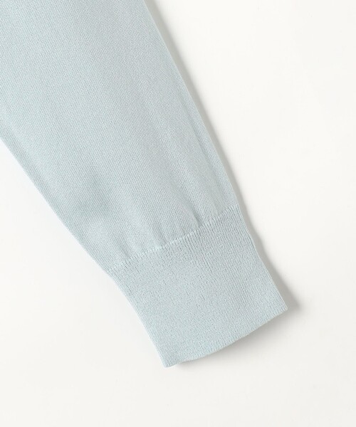 J.PRESS(ジェイプレス)の「【着回し力抜群・オンオフ使える】HIGH GAUGE BASIC Vネック ニット(ニット/セーター・レディース・アイボリー系/ピンク系/イエロー系/スカイブルー系/ネイビー系・LARGE/MEDIUM)」の8枚目の写真