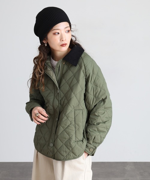 田*上様 C.P COMPANY キルティング ジャケット 襟コーデュロイ CPCM