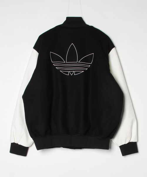 adidas(アディダス)の「オリジナルス バスケットボール ジャケット / アディダスオリジナルス adidas Originals(ブルゾン・メンズ・ブラック・MEDIUM/LARGE/X-LARGE/SMALL/X-SMALL/XX-LARGE)」の17枚目の写真