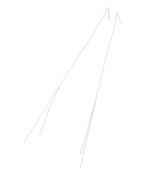 1er Arrondissement(プルミエアロンディスモン)の「<wePERM(ウィパーマ)>“Duo”ピアス(両耳)(その他ヘアアクセサリー・レディース・ゴールド・FREE)」の5枚目の写真