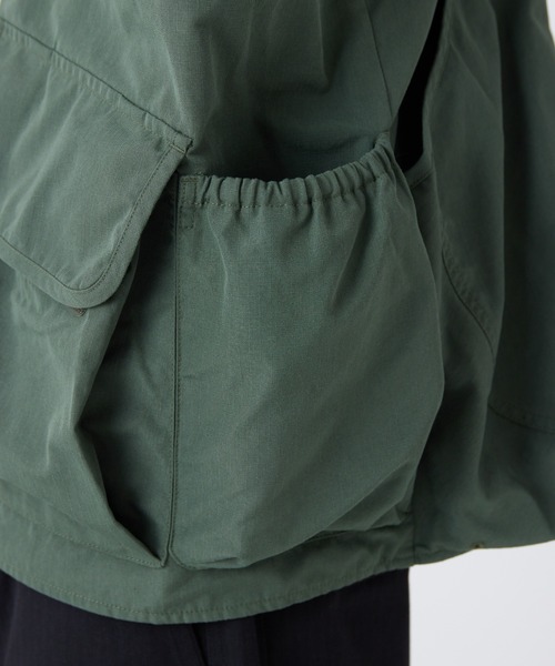 Snow Peak(スノーピーク)の「Snow Peak / TAKIBI Ripstop Vest リップストップベスト 難燃(ベスト・メンズ・ブラック/オリーブ・S/M/L)」の7枚目の写真