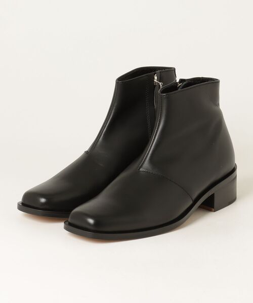 PADRONE（パドローネ）の「【PADRONE/パドローネ】BL SQUARE SIDE ZIP BOOTS（ブーツ・メンズ・ブラック・40）」の7枚目の写真