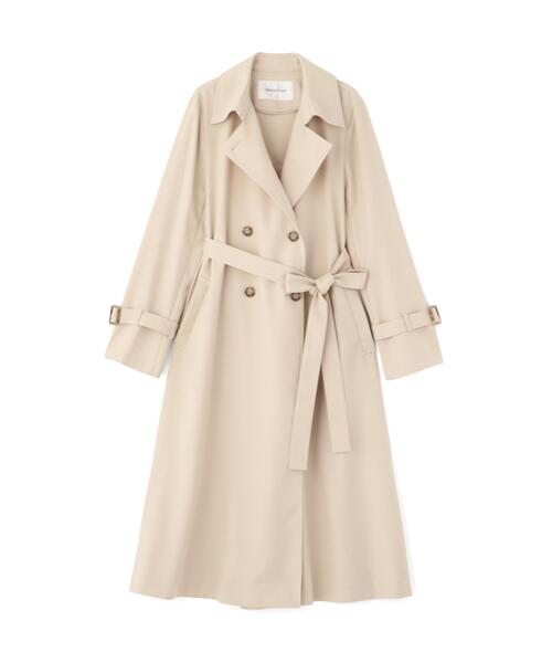 NATURAL BEAUTY BASIC（ナチュラルビューティーベーシック）の「◇パウダーツイルトレンチコート（トレンチコート・レディース・ベージュ系その他3/ブラウン/ベージュ・SMALL/MEDIUM/P/S）」の16枚目の写真