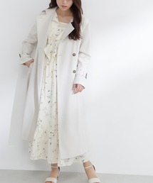 NATURAL BEAUTY BASIC | ◇パウダーツイルトレンチコート(トレンチコート)