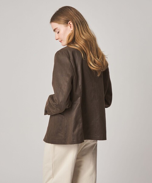 Steven Alan(スティーブンアラン)の「<Steven Alan>クラック ライク ノーカラー ジャケット(その他アウター・レディース・ダークブラウン・S/M)」の18枚目の写真