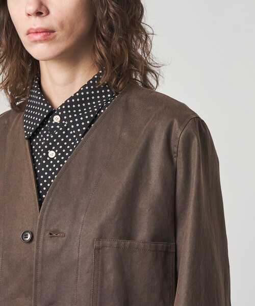 Steven Alan(スティーブンアラン)の「<Steven Alan>クラック ライク ノーカラー ジャケット(その他アウター・レディース・ダークブラウン・S/M)」の22枚目の写真