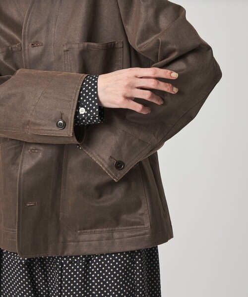 セール】＜Steven Alan＞クラック ライク ノーカラー ジャケット