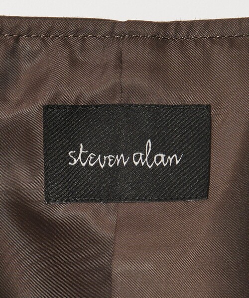 Steven Alan(スティーブンアラン)の「<Steven Alan>クラック ライク ノーカラー ジャケット(その他アウター・レディース・ダークブラウン・S/M)」の9枚目の写真