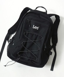 Lee | Lee/リー 撥水 ロゴ ワンポイント刺繍 ドローコード バックパック/リュックサック/大容量 約28L/レディース メンズ(バックパック/リュック)