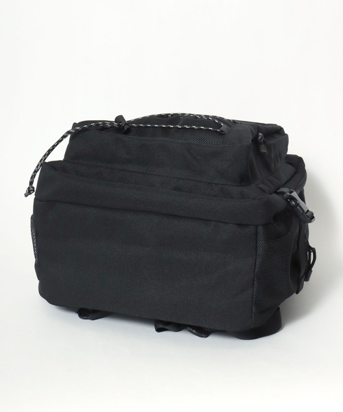 Lee（リー）の「Lee/リー 撥水 ロゴ ワンポイント刺繍 ドローコード バックパック/リュックサック/大容量 約28L/レディース メンズ（バックパック/リュック・レディース・ブラック・FREE）」の5枚目の写真