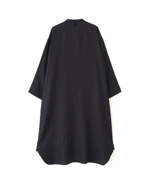 MARGARET HOWELL(マーガレットハウエル)の「BRUSHED LINEN TWILL DRESS(ワンピース・レディース・ダークグレー・FREE)」の7枚目の写真