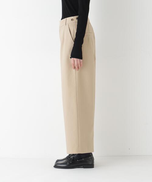 human woman（ヒューマンウーマン）の「◆【ウォッシャブル】チノガウチョ（その他パンツ・レディース・ベージュ/ネイビー・SMALL/MEDIUM）」の12枚目の写真