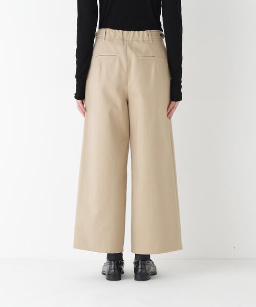 human woman（ヒューマンウーマン）の「◆【ウォッシャブル】チノガウチョ（その他パンツ・レディース・ベージュ/ネイビー・SMALL/MEDIUM）」の13枚目の写真