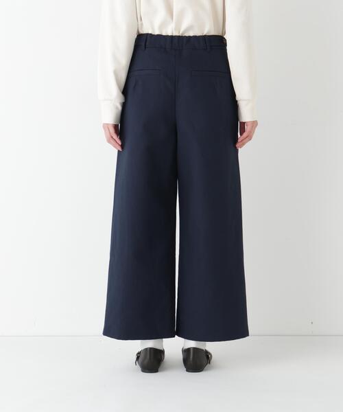 human woman(ヒューマンウーマン)の「◆【ウォッシャブル】チノガウチョ(その他パンツ・レディース・ベージュ/ネイビー・SMALL/MEDIUM)」の8枚目の写真