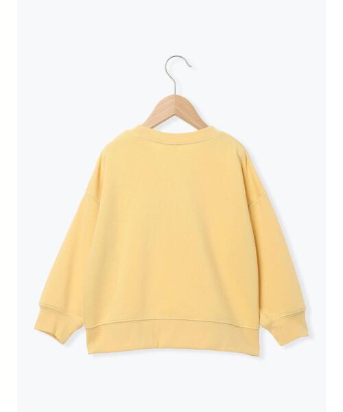 Samansa Mos2 Lagom（サマンサモスモスラーゴム）の「働く車プリントトレーナー（Tシャツ/カットソー・キッズ・グリーン/ネイビー/イエロー・95/130/120/110/100）」の4枚目の写真