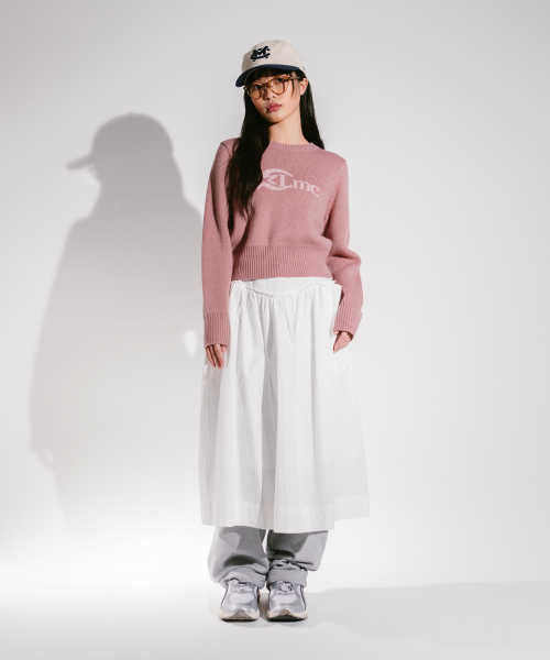 LMCの「WM STAR LOGO CROPPED KNIT pink(ニット/セーター・レディース・その他・S/M)」の2枚目の写真