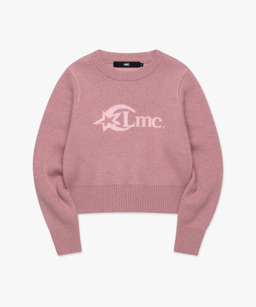 LMCの「WM STAR LOGO CROPPED KNIT pink(ニット/セーター・レディース・その他・S/M)」の4枚目の写真