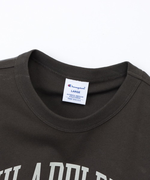 Champion（チャンピオン）の「【Champion/チャンピオン】メンズ ベーシック ショートスリーブTシャツ（Tシャツ/カットソー・メンズ・グレー/ブラック系その他/グリーン系その他3/ダークブルー/ホワイト×ブルー・XXXX-LARGE/XXX-LARGE/XX-LARGE）」の18枚目の写真