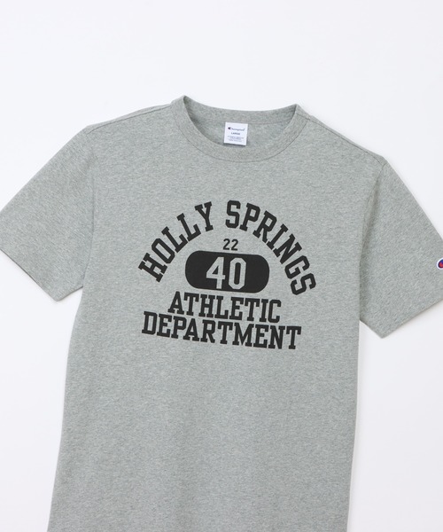 Champion（チャンピオン）の「【Champion/チャンピオン】メンズ ベーシック ショートスリーブTシャツ（Tシャツ/カットソー・メンズ・グレー/ブラック系その他/グリーン系その他3/ダークブルー/ホワイト×ブルー・XXXX-LARGE/XXX-LARGE/XX-LARGE）」の20枚目の写真