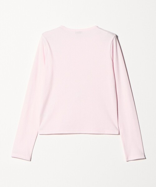 Steven Alan（スティーブンアラン）の「＜Steven Alan＞ドット リブ ヘンリーネック カットソー（Tシャツ/カットソー・レディース・ホワイト/ライトピンク/ライトブルー・FREE）」の12枚目の写真