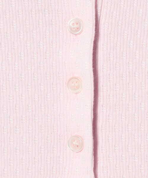 Steven Alan（スティーブンアラン）の「＜Steven Alan＞ドット リブ ヘンリーネック カットソー（Tシャツ/カットソー・レディース・ホワイト/ライトピンク/ライトブルー・FREE）」の15枚目の写真