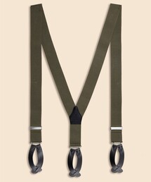 BROOKS BROTHERS | ポリエステルストレッチ ミリタリーサスペンダー Made in UK(サスペンダー)