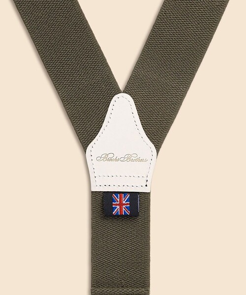 BROOKS BROTHERS(ブルックスブラザーズ)の「ポリエステルストレッチ ミリタリーサスペンダー Made in UK(サスペンダー・メンズ・オリーブ・ONE SIZE)」の3枚目の写真