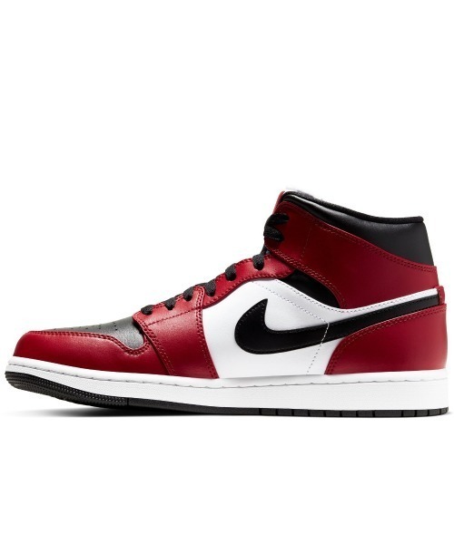 JORDAN BRAND(ジョーダンブランド)の「JORDAN BRAND Air Jordan 1 Md(ジョーダンブランド エアジョーダン 1 MD)(スニーカー・メンズ・レッド系・25cm/25.5cm/26cm/26.5cm/27cm/27.5cm/28cm/28.5cm/29cm)」の2枚目の写真