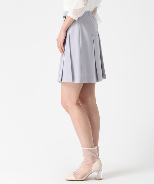 MISCH MASCH（ミッシュマッシュ）の「2026春夏新作 ラップタックプリーツミニスカート（スカート・レディース・グレー/ブルー/ベージュ・S/M）」の17枚目の写真