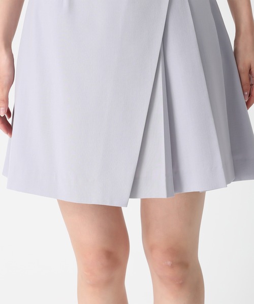 MISCH MASCH（ミッシュマッシュ）の「2026春夏新作 ラップタックプリーツミニスカート（スカート・レディース・グレー/ブルー/ベージュ・S/M）」の10枚目の写真