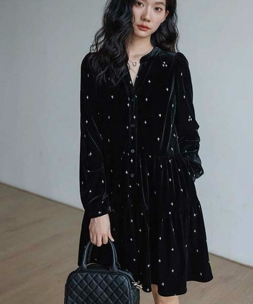 gossip！ロサンゼルス（ゴシップロサンゼルス）の「ワンピース（ワンピース・レディース・ブラック・M/L）」の7枚目の写真