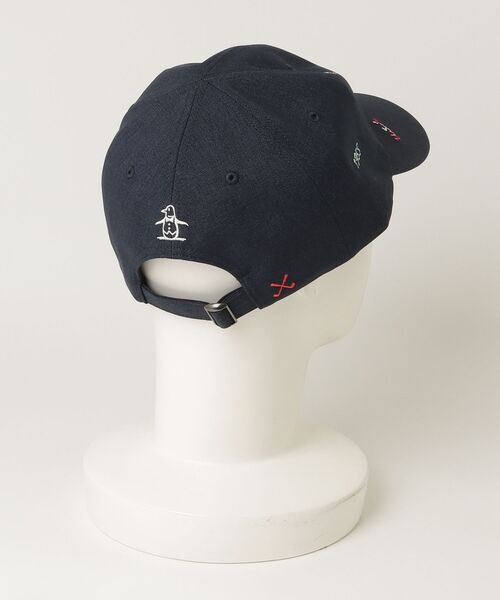 MUNSINGWEAR(マンシングウェア)の「ロゴデザインキャップ(キャップ・レディース・ネイビー/ホワイト/ブルー・F)」の11枚目の写真