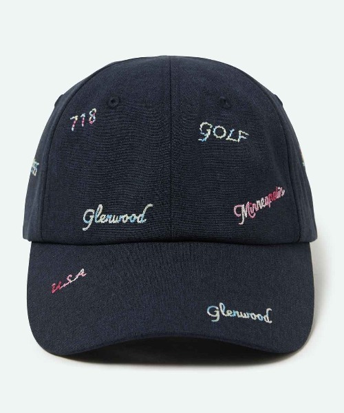 MUNSINGWEAR(マンシングウェア)の「ロゴデザインキャップ(キャップ・レディース・ネイビー/ホワイト/ブルー・F)」の1枚目の写真