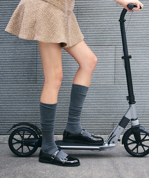 CHARLES & KEITH(チャールズ & キース)の「ダブルストラップ ブロークメリージェーン(パンプス・レディース・ブラック系その他7/タン・22.5cm/25cm/24.5cm/23.5cm/23cm)」の1枚目の写真