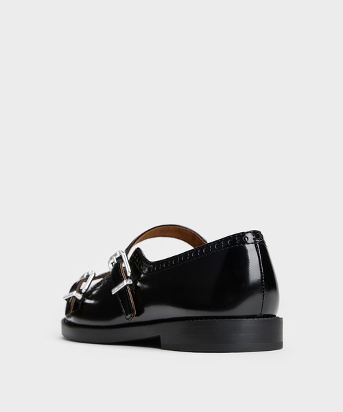 CHARLES & KEITH(チャールズ & キース)の「ダブルストラップ ブロークメリージェーン(パンプス・レディース・ブラック系その他7/タン・22.5cm/25cm/24.5cm/23.5cm/23cm)」の12枚目の写真