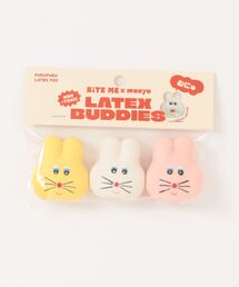 BITE ME（バイトミー）の「BITE ME/むにゅプクプクラテックスおもちゃ3個セット（ペット用おもちゃ）」