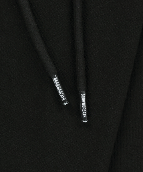 BROWNBREATH（ブラウンブレス）の「TAG TWO TUCK WIDE SWEAT PANTS - BLACK（スウェットパンツ・レディース・その他・SMALL/MEDIUM/LARGE/X-LARGE）」の6枚目の写真