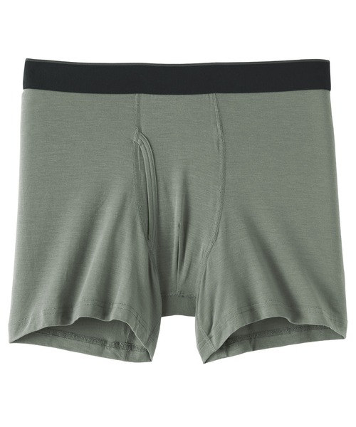 無印良品（ムジルシリョウヒン）の「紳士　なめらか　前開きボクサーパンツ（ボクサーパンツ・メンズ・グレー系/ネイビー/ダークグレー/グレー系1/スモーキーグリーン系/ブラック・S/XL/L/M）」の5枚目の写真