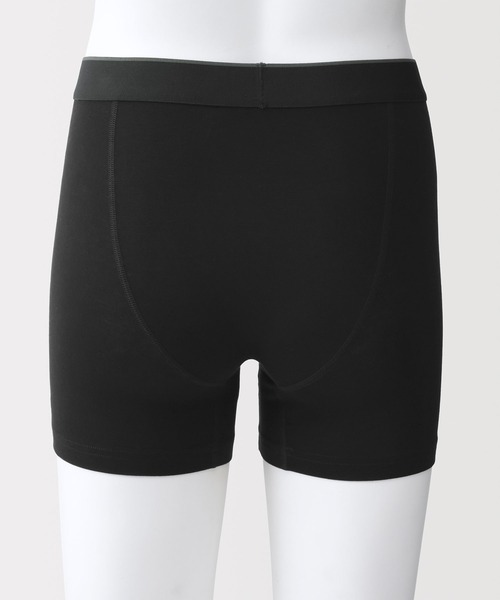 無印良品（ムジルシリョウヒン）の「紳士　なめらか　前開きボクサーパンツ（ボクサーパンツ・メンズ・グレー系/ネイビー/ダークグレー/グレー系1/スモーキーグリーン系/ブラック・S/XL/L/M）」の16枚目の写真