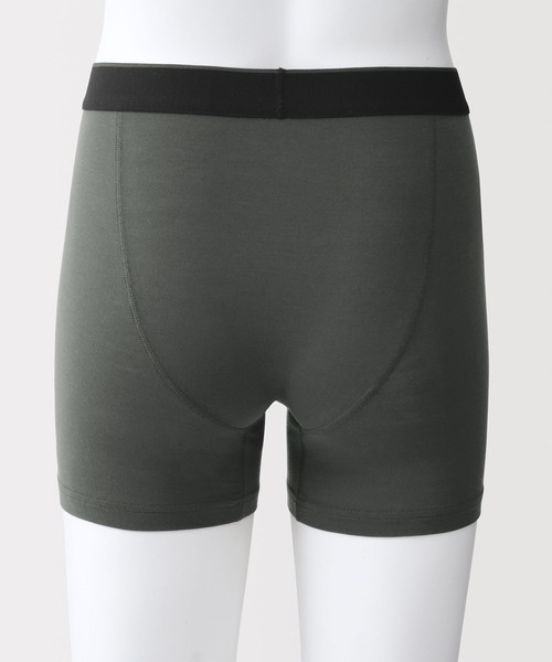 無印良品（ムジルシリョウヒン）の「紳士　なめらか　前開きボクサーパンツ（ボクサーパンツ・メンズ・グレー系/ネイビー/ダークグレー/グレー系1/スモーキーグリーン系/ブラック・S/XL/L/M）」の19枚目の写真