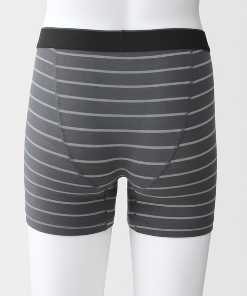 無印良品（ムジルシリョウヒン）の「紳士　なめらか　前開きボクサーパンツ（ボクサーパンツ・メンズ・グレー系/ネイビー/ダークグレー/グレー系1/スモーキーグリーン系/ブラック・S/XL/L/M）」の7枚目の写真