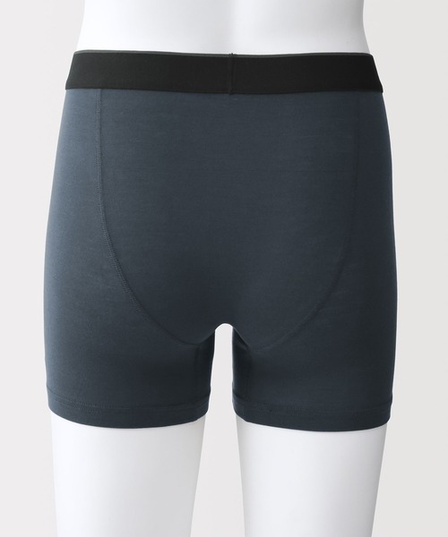 無印良品（ムジルシリョウヒン）の「紳士　なめらか　前開きボクサーパンツ（ボクサーパンツ・メンズ・グレー系/ネイビー/ダークグレー/グレー系1/スモーキーグリーン系/ブラック・S/XL/L/M）」の13枚目の写真