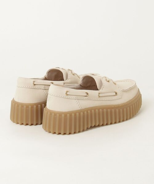 Clarks(クラークス)の「Torhill Boat / トーヒルボート (クリームヌバック)(ローファー・レディース・ホワイト・UK4/UK3.5/UK3/UK6/UK5.5/UK5/UK4.5)」の10枚目の写真