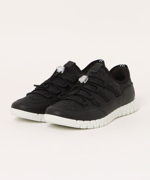 ECCO(エコー)の「ECCO GRUUV LITE レディース EASY SLIP クイックレース(スニーカー・レディース・ブラック・36/37/38)」の1枚目の写真
