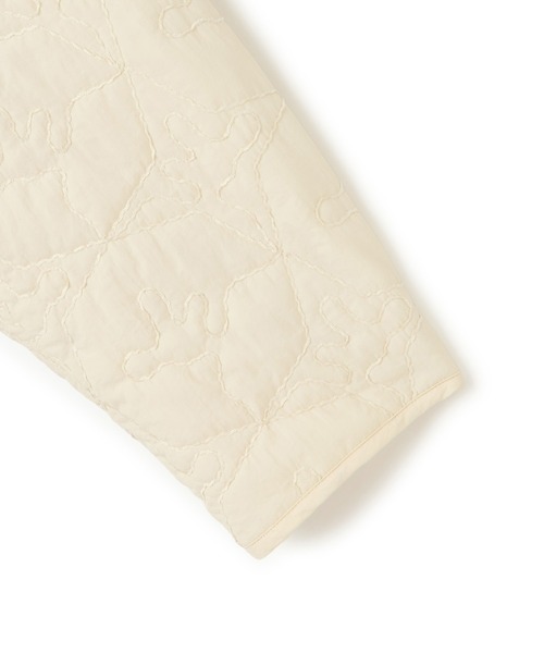 ADAM ET ROPE'（アダムエロペ）の「【WEB限定】モールヤーンキルティングジップブルゾン（ブルゾン・レディース・キナリ/ブラック・FREE）」の11枚目の写真