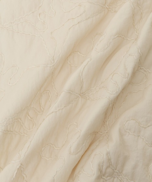 ADAM ET ROPE'（アダムエロペ）の「【WEB限定】モールヤーンキルティングジップブルゾン（ブルゾン・レディース・キナリ/ブラック・FREE）」の18枚目の写真