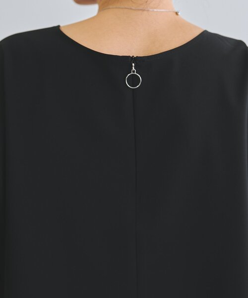 LIVETART（リヴェタート）の「《LIVETART》リングジップ前後ブラウス（シャツ/ブラウス・レディース・ブラック/ホワイト・FREE）」の18枚目の写真