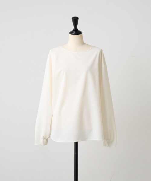 LIVETART（リヴェタート）の「《LIVETART》リングジップ前後ブラウス（シャツ/ブラウス・レディース・ブラック/ホワイト・FREE）」の16枚目の写真