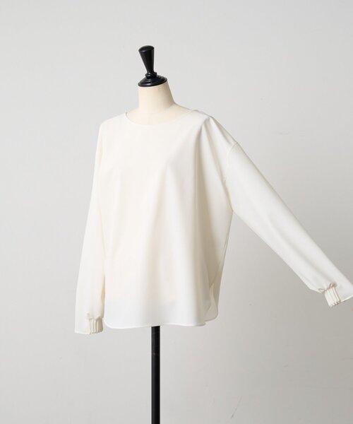 LIVETART（リヴェタート）の「《LIVETART》リングジップ前後ブラウス（シャツ/ブラウス・レディース・ブラック/ホワイト・FREE）」の14枚目の写真