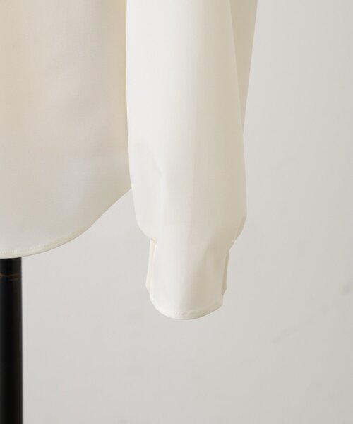 LIVETART（リヴェタート）の「《LIVETART》リングジップ前後ブラウス（シャツ/ブラウス・レディース・ブラック/ホワイト・FREE）」の8枚目の写真